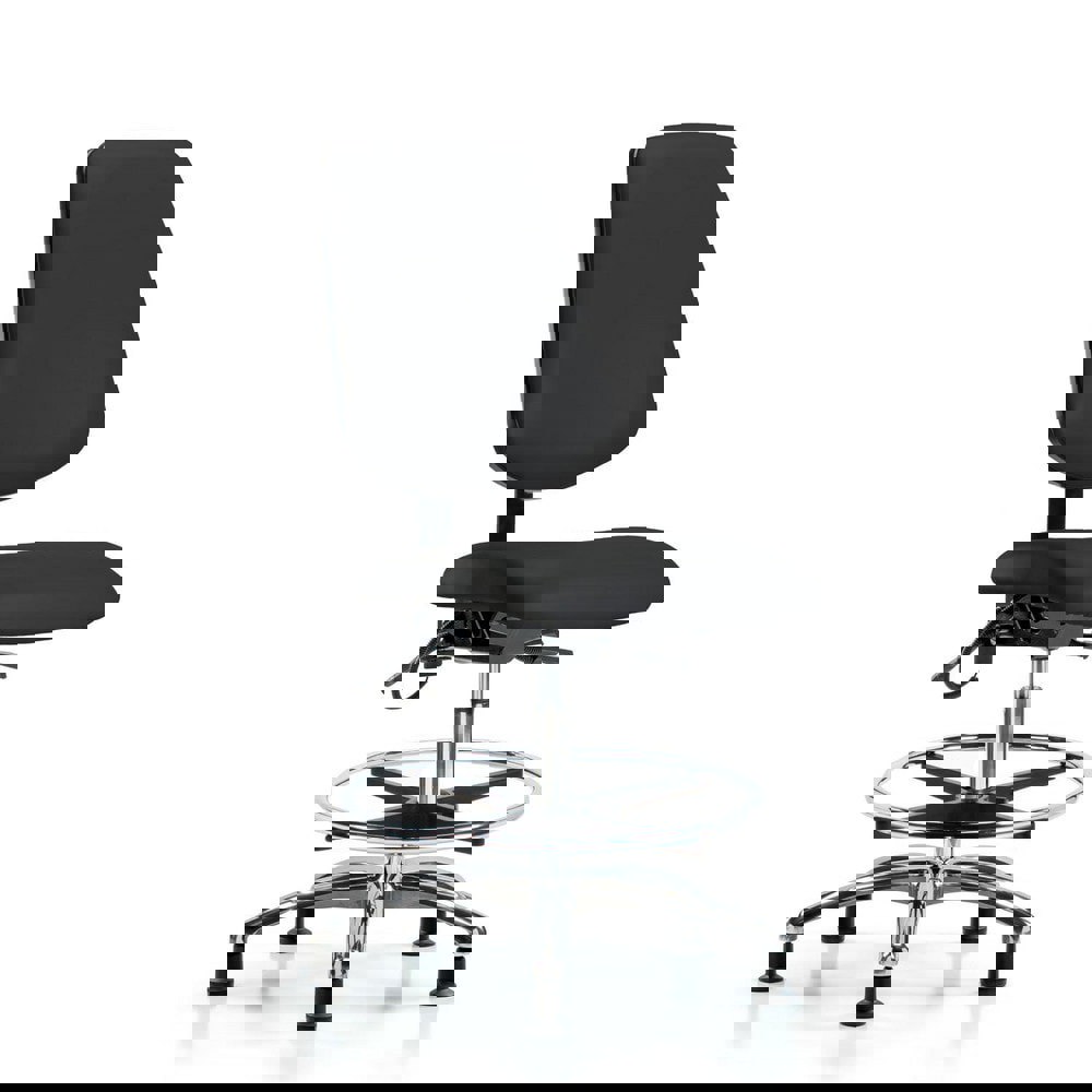 Task Chair: ESD Vinyl, Black